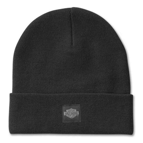 Harley-Davidson knit beanie, one size fits all acrylic black type Vintage Second Hand