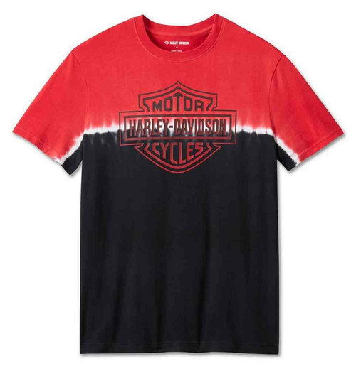 Harley Davidson red fire flamered TシャツXL Sturgis Harley-Davidson® Men's Power Vintage Red Short
