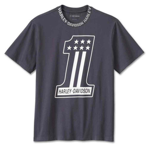 トップス Harley-Davidson neon design t-shirt Harley-Davidson® Men's Speed Point Bar & Shield Short Sleeve