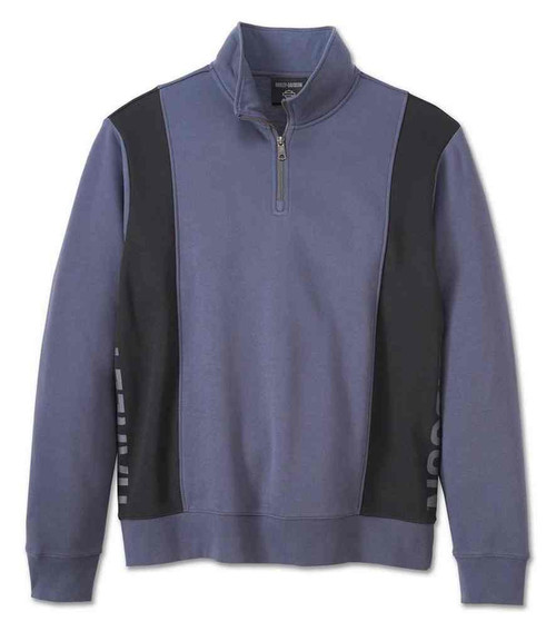 Harley-Davidson® Men's The Bagger 1/4-Zip Sweatshirt, Ombre