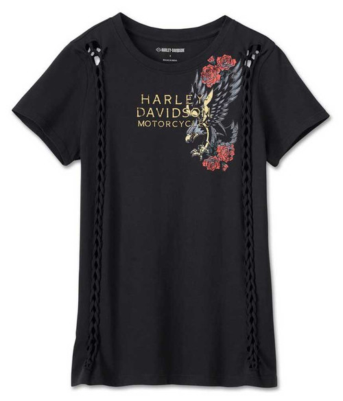 Harley-Davidson® Women's American Rip & Repair Short Sleeve