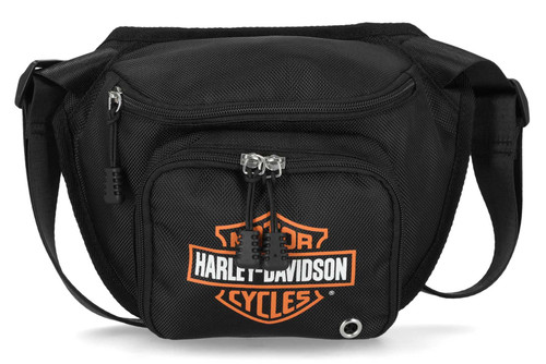 バッグ Harley-Davidson Coated Leather Waist Bag Harley-Davidson® Women's Bar & Shield Nylon Fanny Pack Adjustable