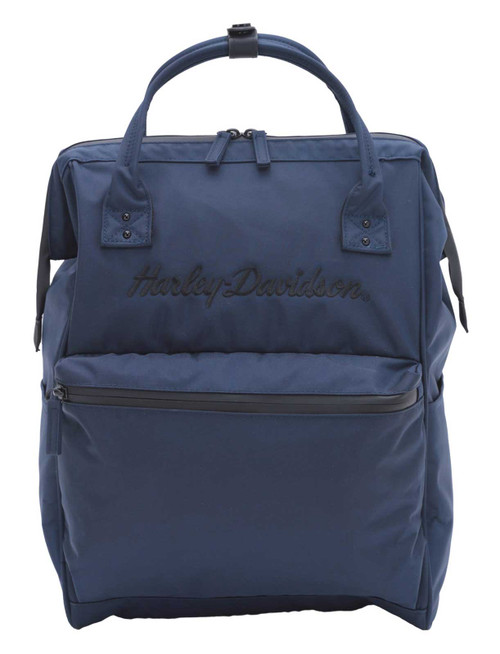 Harley-Davidson® Women's Black Opal Tote Backpack w/Hideaway