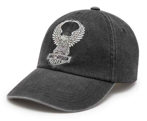 Harley-Davidson® Women's Freedom Eagle Baseball Cap, Washed