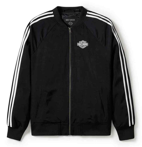 Harley-Davidson スカジャン ブラック 中古・古着通販】HARLEY-DAVIDSON (ハーレーダビッドソン