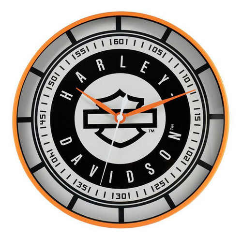 【LA産】Harley-Davidson 掛け時計 Harley-Davidson® Open Bar & Shield Eagle Neon Clock - 15 inch