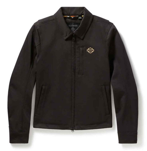 HARLEY-DAVIDSON ブラック ライダースジャケット Harley-Davidson® Women's H-D Gas Station Textile Riding Jacket
