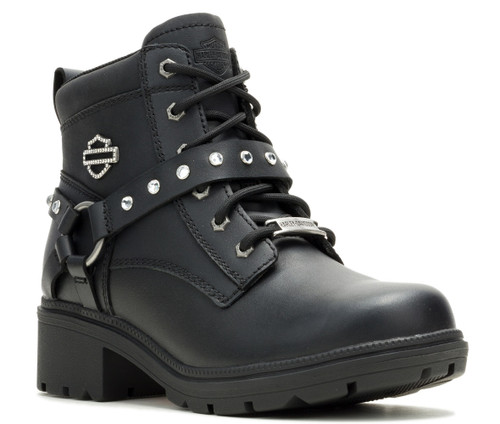 Harley-Davidson® Women's Tegan Glam 4-Inch Motorcycle Boots D84862