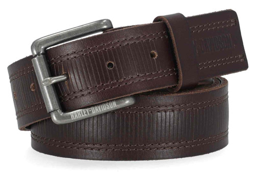 Harley-Davidson® Men's Knife Slice Stitch Edge Genuine Leather