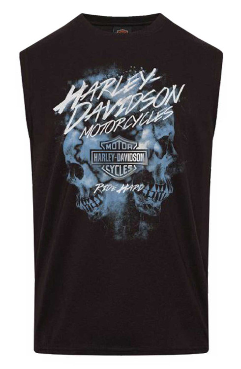 Harley-Davidson® Men's Duel Skeleton Sleeveless Cotton Muscle T