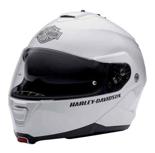 Harley-Davidson® Mens Modular Helmet, Capstone Sun Shield, White