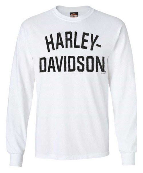 Harley-Davidson® Men's Shirt, Heritage H-D Script Long Sleeve