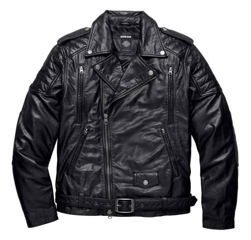 Harley-Davidson 本革　ライダースジャケット Harley-Davidson® Men's Black Label Core #1 Skull Leather Biker