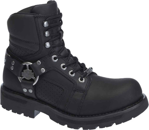 Harley-Davidson バイクブーツ Harley-Davidson® Men's Edgemoor Black Leather Motorcycle Boots