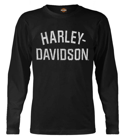 Harley-Davidson® Men's Shirt, Heritage H-D Script Long Sleeve