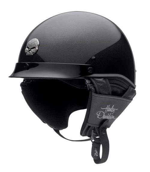Harley-Davidson® Women's Half Helmet, Metal Flake Ultra