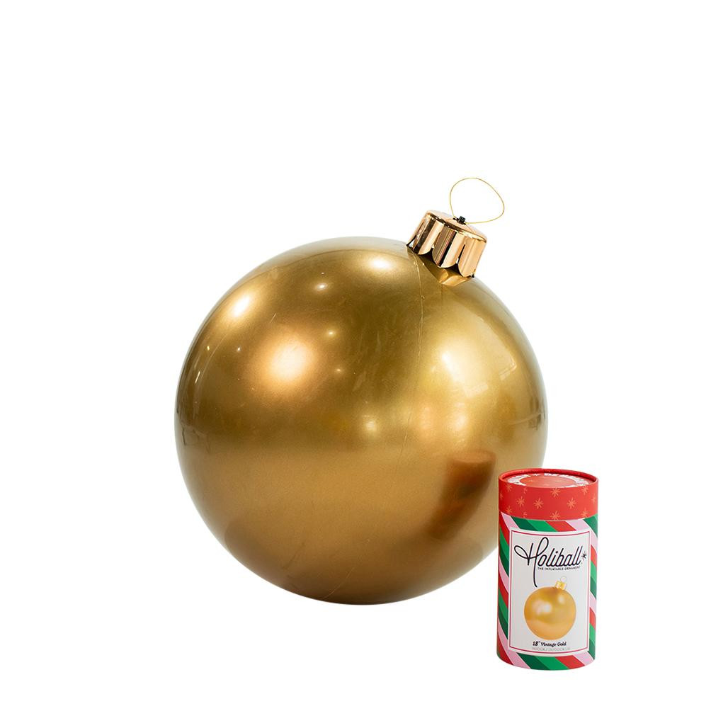 Holiball® Wholesale CASE Holiball® 18" Vintage Gold 