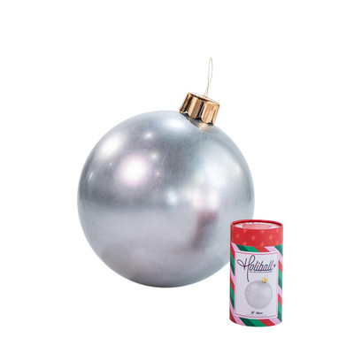 Holiball Inflatable Ornament - Silver - Thumbnail 3