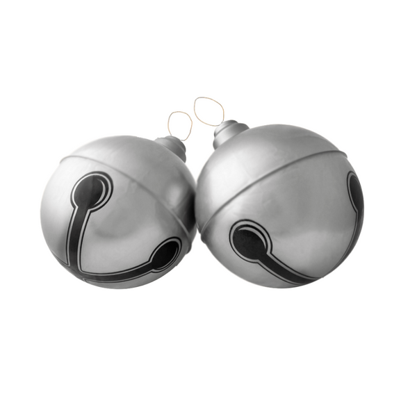 Silver Holiball® Jingle Bell Set