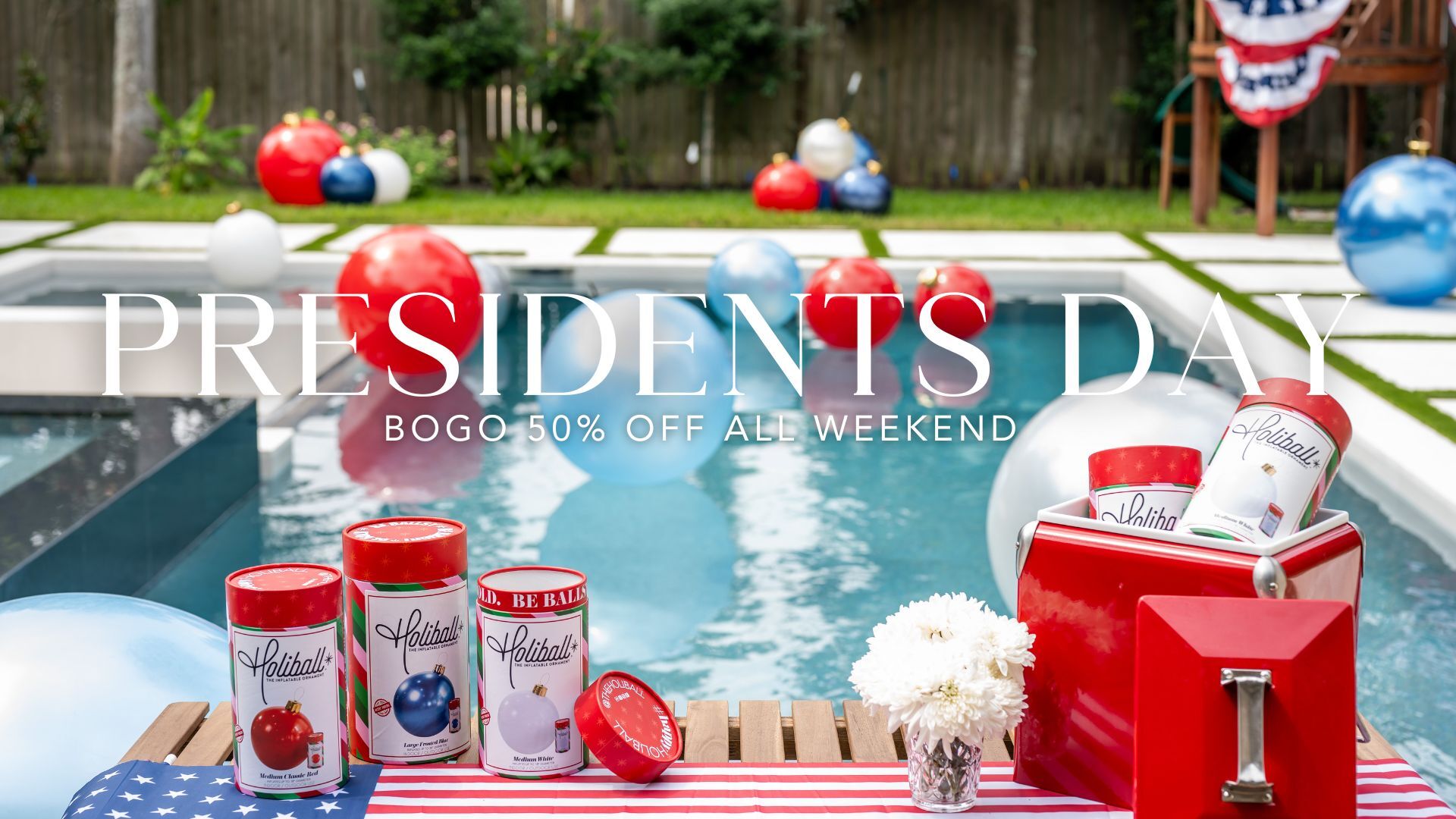 Presidents Day Holiball Hero