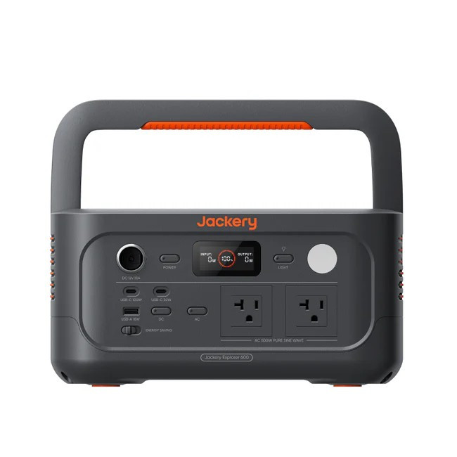 Jackery Explorer 600 v2 | Portable Power Station 640Wh | 500W Output