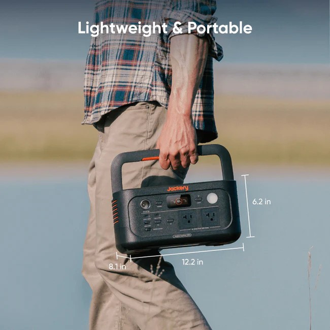 Jackery Explorer 600 v2 | Portable Power Station 640Wh | 500W Output