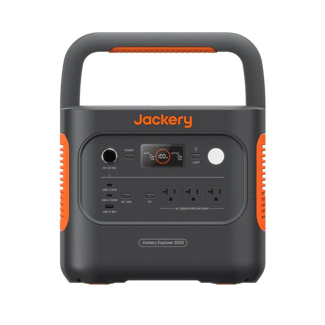 【未開封品】　Jackery 2000 new 型番　JE-2000D Jackery Explorer 2000 v2 | Portable Power Station 2042Wh | 2200W