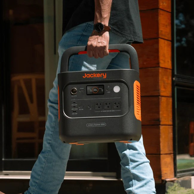 Jackery Explorer 2000 v2 | Portable Power Station 2042Wh | 2200W