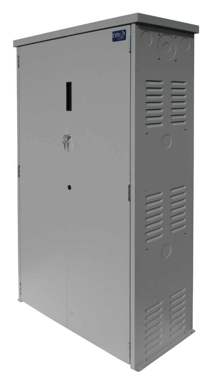 MidNite Solar MNBE-CL16 2-Shelf 34x15.25x55 Battery Box Enclosure