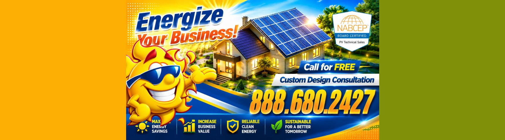 Energize your business, CALL NOW 888.680.2427!