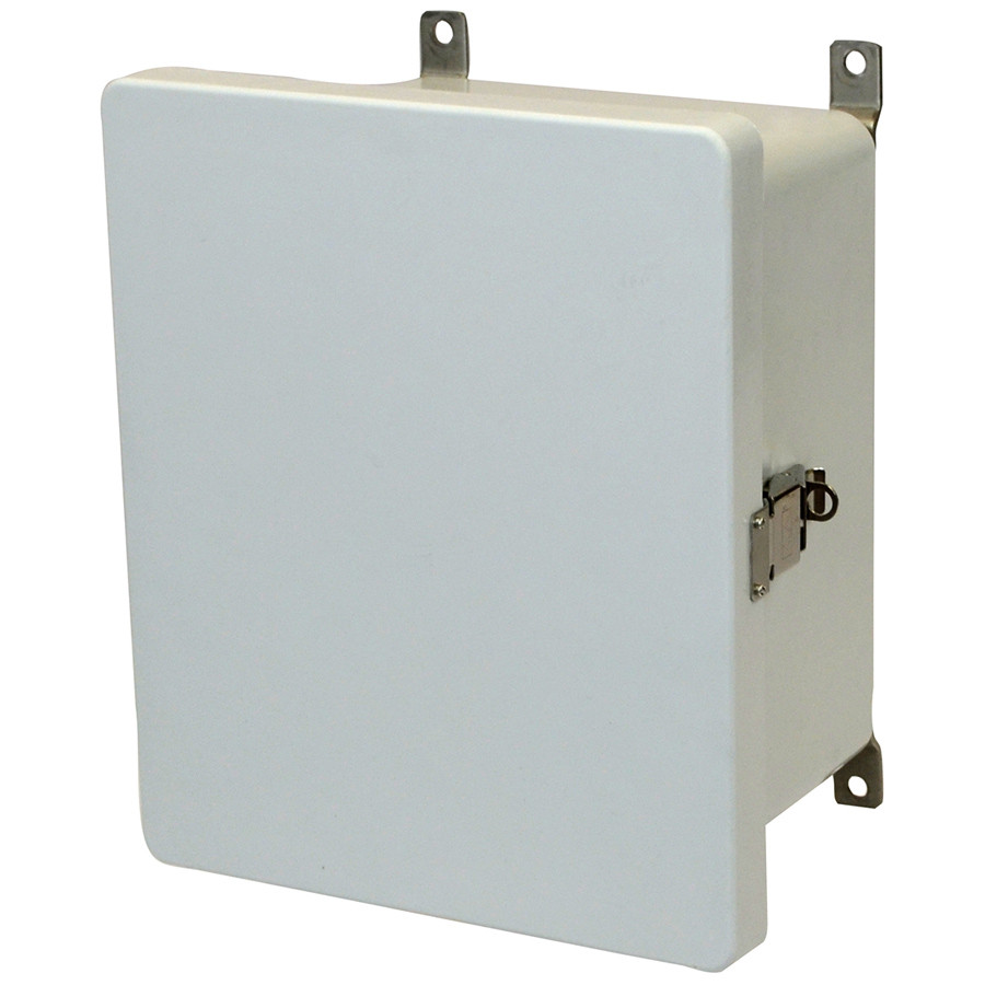 Allied Molded AM1086L 10x8x6 Fiberglass Battery Box Enclosure