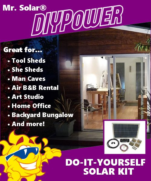 Mr. Solar® TRVLR160 The Traveler 160 Watt Expandable Solar Panel Kit