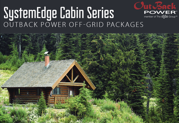 The SystemEdge Cabin Series power system is the perfect power solution for your cabin or similar off-grid structure.