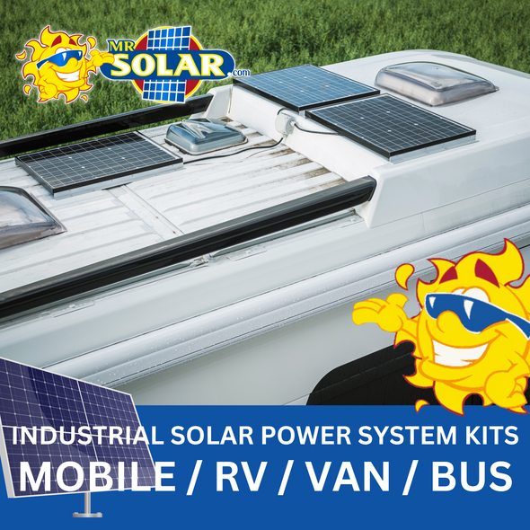 Mr. Solar® MobilePower 50 Watt RV & Marine Solar Power System Kit