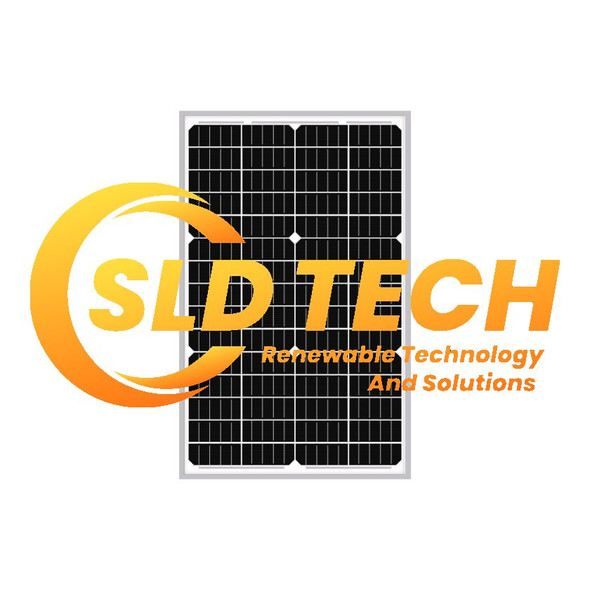 SLD Tech (formerly Solarland®) ST-30P-24 30-Watt, 24-Volt Mono-Crystalline Solar Panel