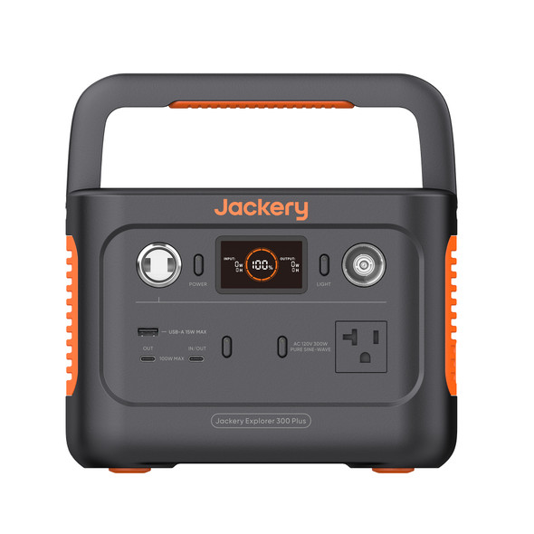Jackery Explorer E300Plus 288Wh Portable Power Station with 40W Solar Panel