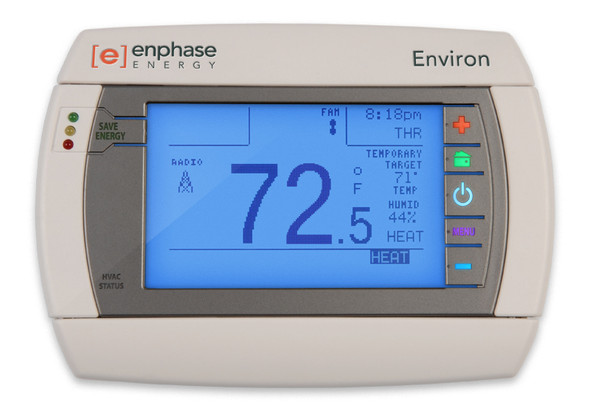 Enphase Environ Smart Thermostat with ZigBee Interface