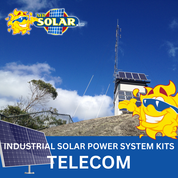 Mr. Solar® TelcoPower 50 Watt Telecom Solar Power System Kit