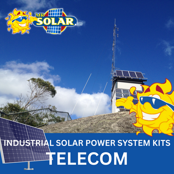 Mr. Solar® TelcoPower 320 Watt Telecom Solar Power System Kit