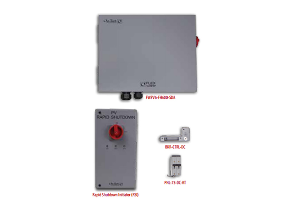 FLEXware ICS Plus Combiner Box with Rapid Shutdown FLEXware ICS Plus Combiner Box with Rapid Shutdown