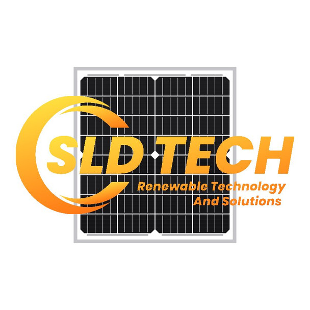 SLD Tech (formerly Solarland®) ST-20P-12 20-Watt, 12-Volt Mono-Crystalline Solar Panel