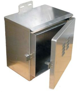 BBA-2 Solar Battery Box | UL NEMA 3R/4/4X | Aluminum or Stainless | 2 ...