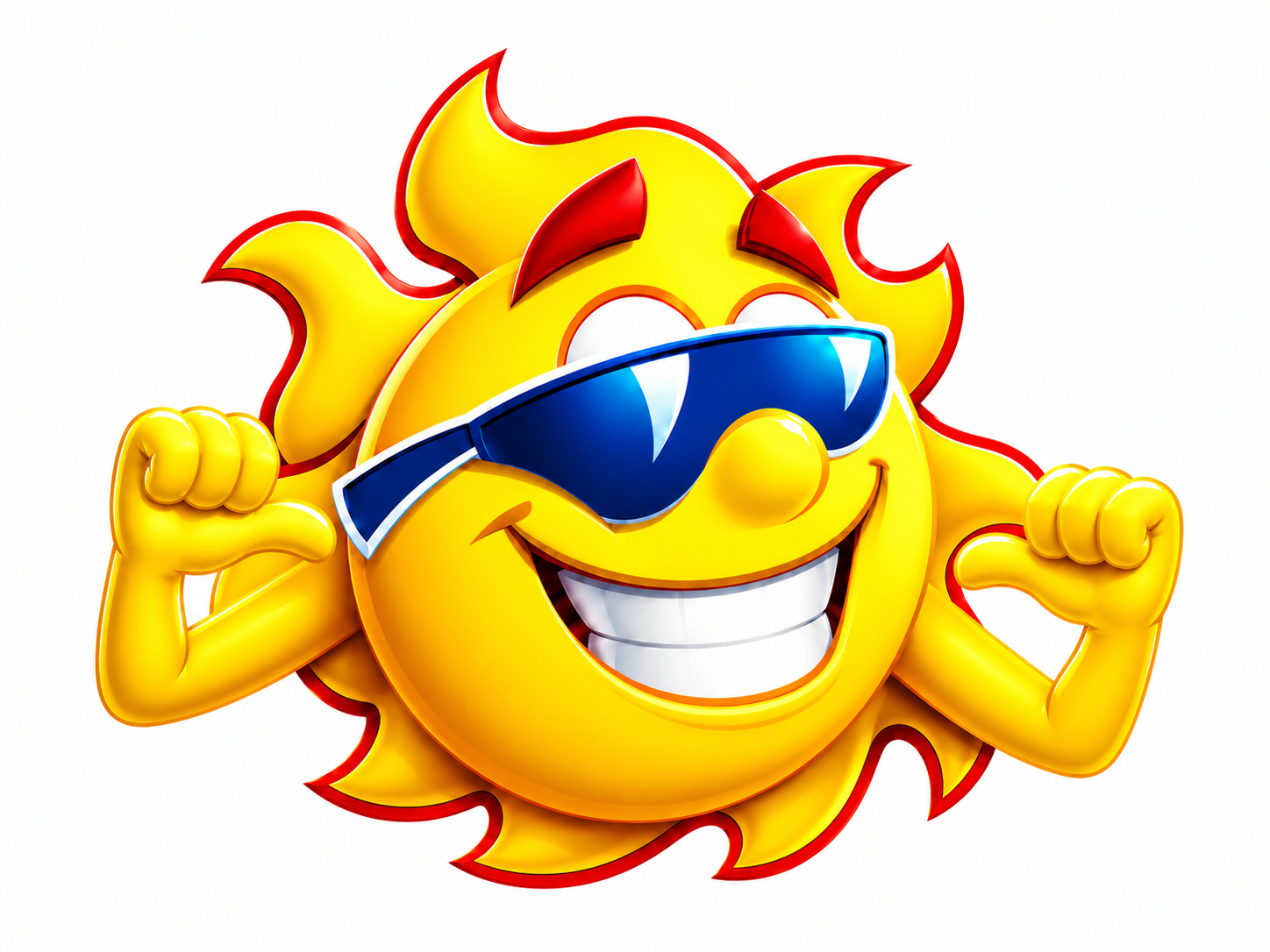Sunny, the Mr. Solar mascot, inviting viewers to submit solar sightings