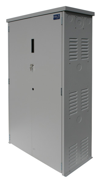 MidNite Solar MNBE-C8D 4-Shelf 34x15.25x55 Battery Box Enclosure