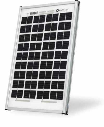Ameresco Solar Ams010j 10 Watt 12 Volt Poly Solar Panel