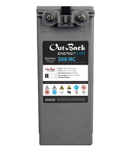 OutBack Power 200NC 12V 178Ah Nano-Carbon VRLA Deep-Cycle Battery