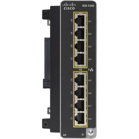 Cisco (IEM-3300-8P=) Catalyst IE3300 Expansion Module