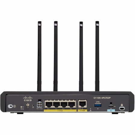Cisco (C1109-4PLTE2PWZ) 1109 Wireless Integrated Services Router