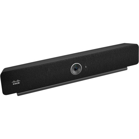 Cisco (CS-BAR-W-C-K9) Webex Room Bar (Carbon Color) with wall-mount Room Navigator