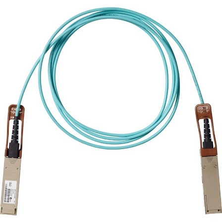 Cisco (QSFP-100G-AOC20M=) 100GBase QSFP Active Optical Cable, 20-meter